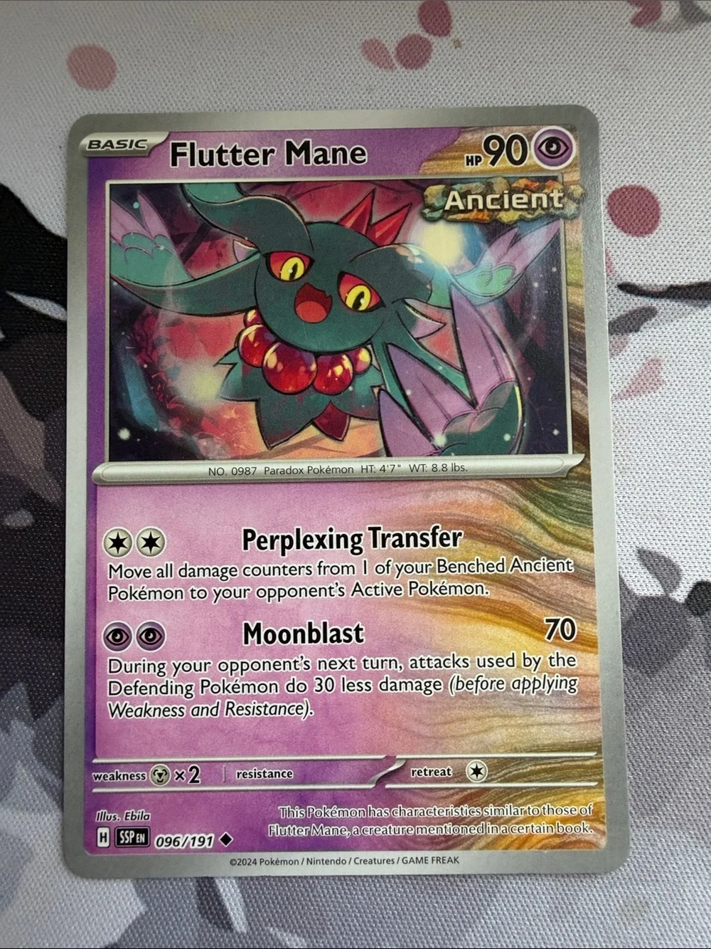 ⏳ Ancient & Future Pokémon Card Lot | Iron Valiant Flutter Mane ✨5/$25✨
